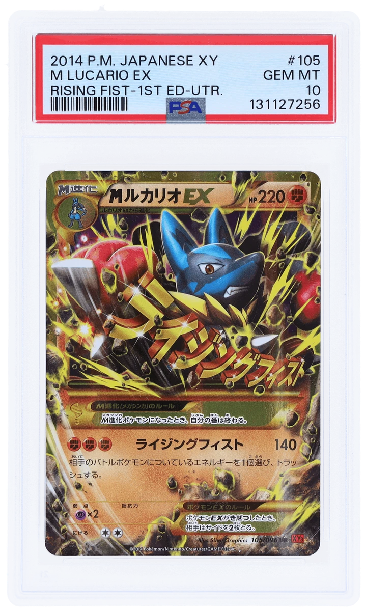 Lucario Pokémon TCG XY Japanese Individual Collectible Card Game