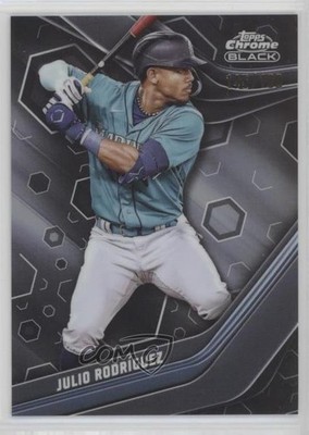 2023 Topps Chrome Black Refractor 145/199 Julio Rodriguez Rodríguez #59 o7m