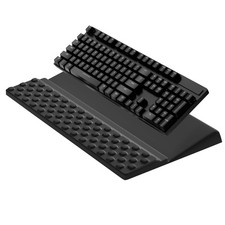 Black Ergonomic Computer Keyboard Stand With Wrist Rest Tray Support Pain