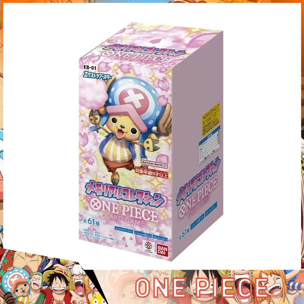 ONE PIECE Card Game Extra Booster EGGHEAD CRISIS EB04 EB-01-03 Box