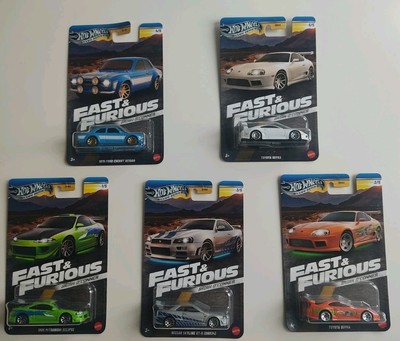 Hot Wheels Fast & Furious Brian O'connor Set 1-5 - NEU & OVP - 1:64