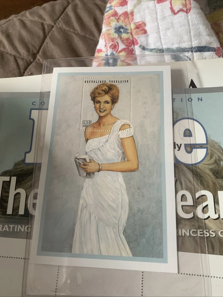 Estampillas conmemorativas de la princesa Diana de Gales 1998 en perfecto estado Foto 2 de 4