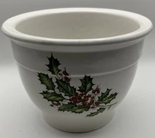 Zanesville Stoneware Pottery 6”+-.  Amaryllis Pot Christmas Cactus Pot CERP-361