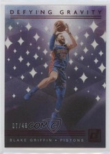 2019-20 Panini Clearly Donruss Defying Gravity Red 7/49 Blake Griffin #5 u6m
