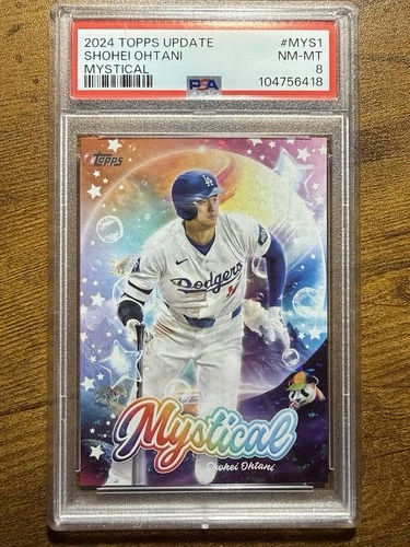 Topps 2024 Update Series Mystical Shohei Ohtani MYS-1 PSA 8 Los Angeles Dodgers