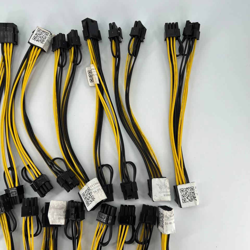 13x Câble Splitter PCI-Express 8 Pin Vers 2×8 (6+2) Pin Alimentation GPU Minage - Photo 4/4