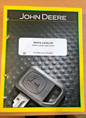 John Deere 3045R Kompakt Allzwecktraktor Teilekatalog PC12004 Handbuch Buch