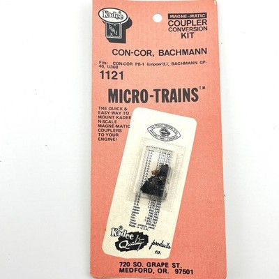 Kadee N Scale 1121 Coupler Conversion Kit for Con-Cor PB1 Bachmann GP40 U36B
