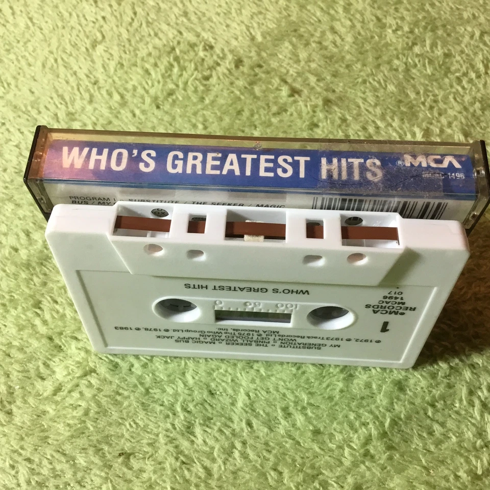 The Who – Greatest Hits. *1983 Cassette Re-Issue (EX) Copy - Image 3 of 3