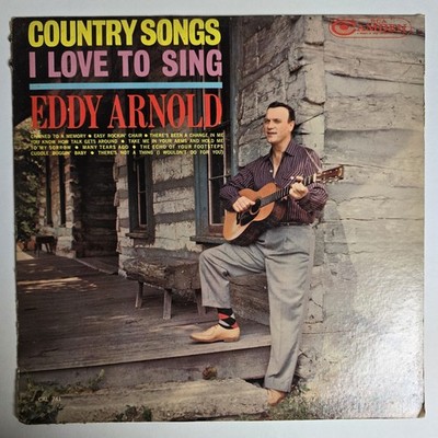Eddy Arnold  Country Songs I Love To Sing Lp Rca Camden - CAL741