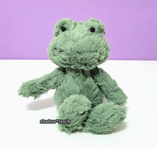 Jellycat SQUIGGLES FROG - 8" Plush - Retired & Rare - Brand New with Tags (FLAW)