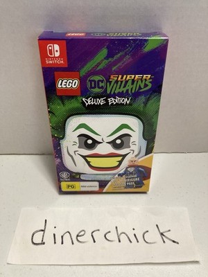 LEGO DC Supervillains Deluxe Edition w/ Minifig (AUS) - Nintendo Switch - New!