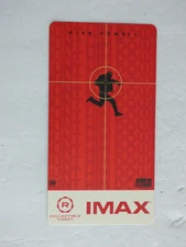 REGAL COLLECTIBLE TICKET IMAX RUNNING MAN