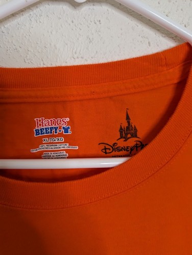 Halloween Walt Disney World Shirt Mickey Orange Graphic 2016 XL Tee Vintage - Picture 3 of 4