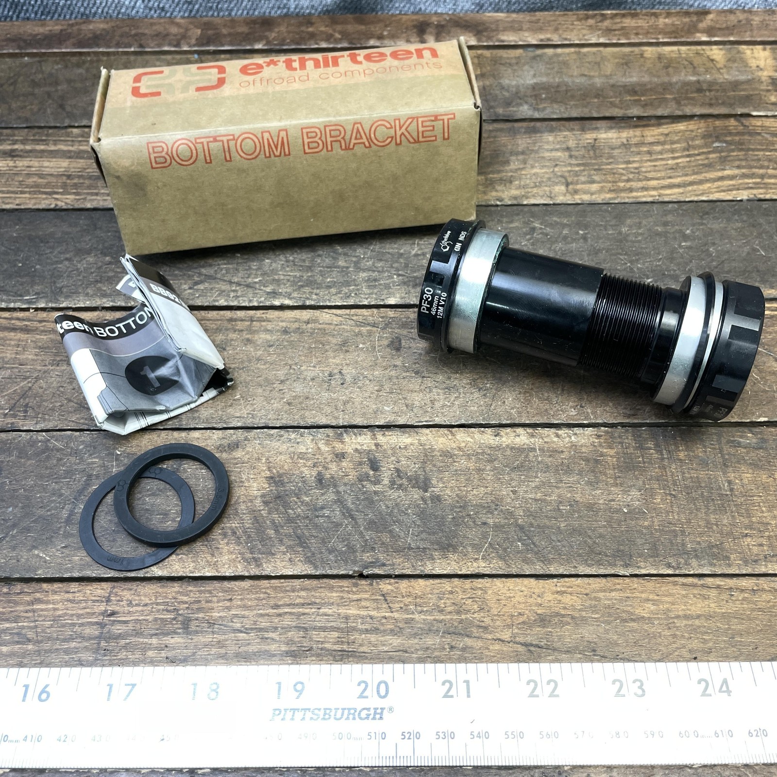 E*thirteen PF30 ThreadFit Bottom Bracket 30mm Spindle e13 BB