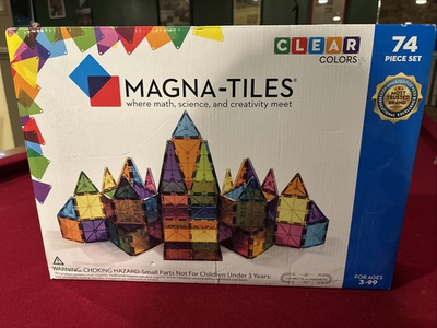 #ad #ad Magna Tiles 74 Piece Set Brand New In Original Packaging $39.99