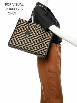 PRADA Symbole Embroidered Fabric Tote Bag MSRP: $3,800