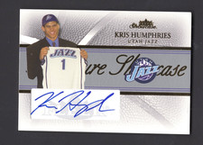 2004-05 Fleer Showcase Signatures #KH Kris Humphries AU RC 70/150