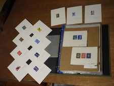 Yougoslavie timbres signés artistes, graveurs, recteur de l'école des beaux arts