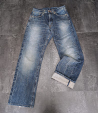 EDWIN Selvedge 505Z Vintage Straight Denim Jeans Tag W30 L34 Actual W30 L32