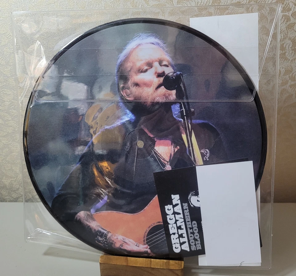 ...Live Picture Disc by Allman, Gregg 10"  (NEW)w/minor sleeve damage - Image 2 of 3
