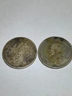 1913 and 1929 Canadian Quarters .925 fine Silver