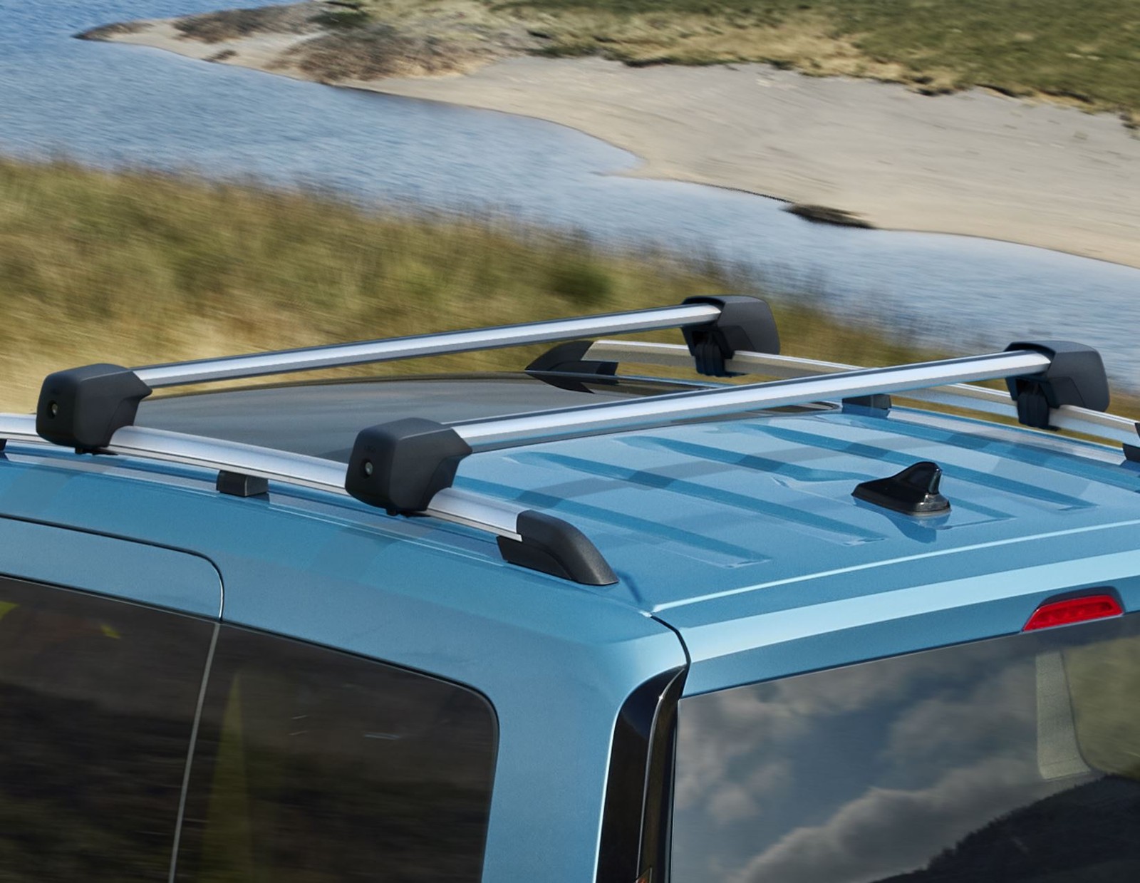 Barres de toit Ford Transit Connect verrouillables à haute capacité de charge