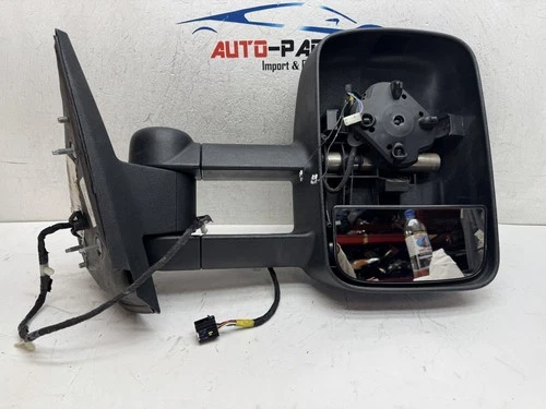 missing glass 2007 2014 SILVERADO 2500 HD 3500 RIGHT TOW MIRROR OEM AY82373