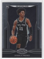 #692 2021-22 Chronicles Honors Joshua Primo RC San Antonio Spurs
