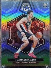 2023-24 Mosaic Toumani Camara Silver Prizm RC #249 Trail Blazers 