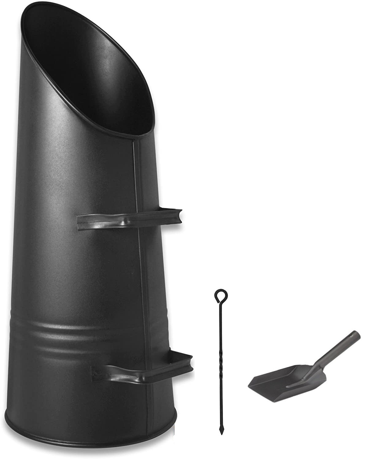 Buy In Bulk Charcoal Bucket Metal Construction, Compact Size - View #2