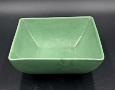 Vintage Royal Haeger Planter RG-9 USA  Green Square Dish Bowl