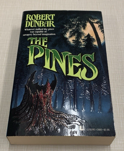Pines Robert Dunbar Signed Leisure 1992 Jersey Devil Rare Vintage Horror Sleaze - Bild 1 von 5