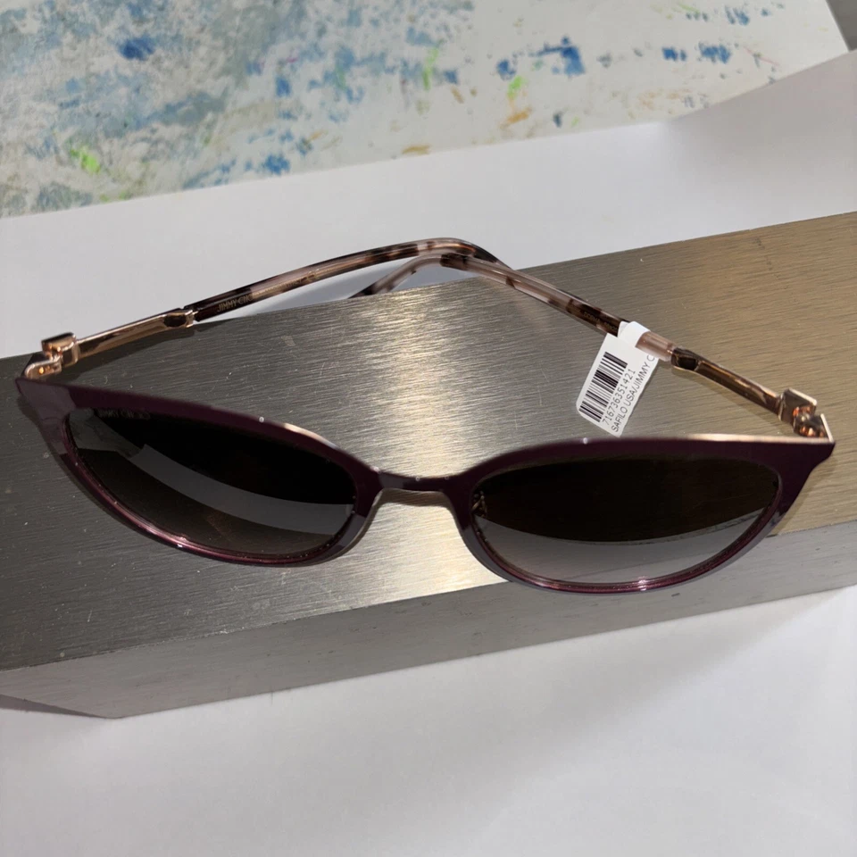 AUTÉNTICAS GAFAS DE SOL JIMMY CHCOO GOLD COOPER 56/20/140 NUEVAS Foto 3 de 3