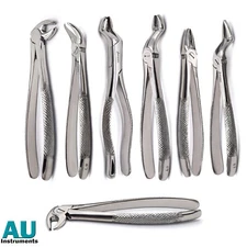Tooth Loosen Extracting Extraction Forceps Orthodontic Dental Pliers Upper Lower