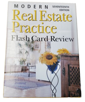 Dearborn Education Modern Real Estate Practice Flash Card License Test-Prep 17th