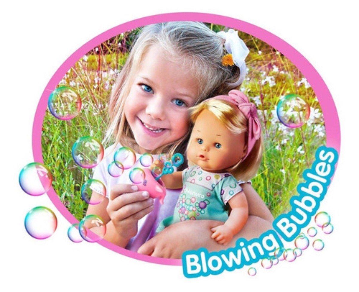 Muñeca Bebé Nenuco Burbujas Doll