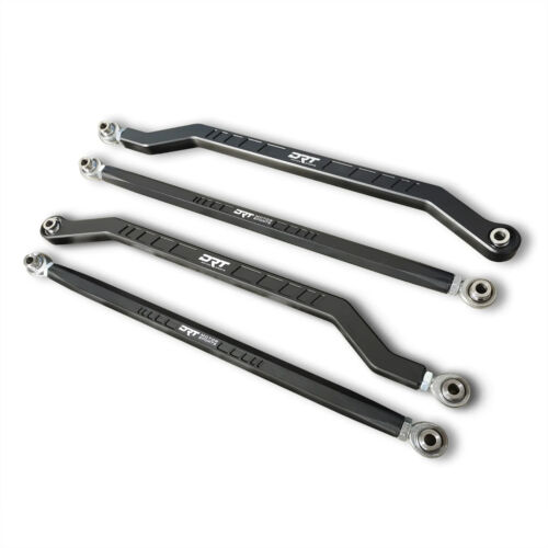 DRT Billet Aluminum Hi Clearance Radius Rods Bar Arms Black 2024+ XP1000 XP4 XP - Picture 2 of 10