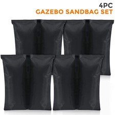 4PCS FOOT LEG POLE SANDBAG GAZEBO LARGE WEIGHTS MARQUEE MARKET STALL SAND BAGS