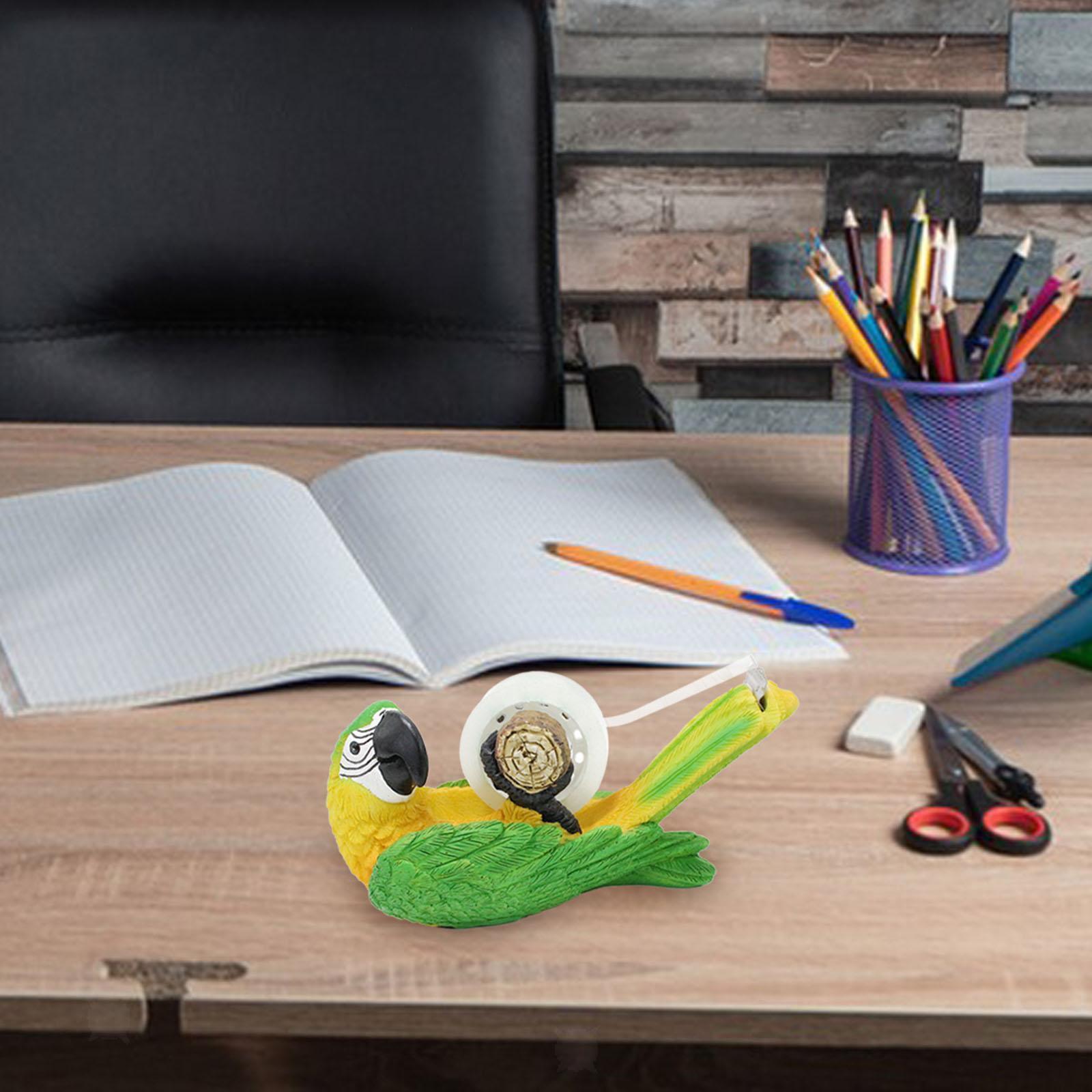Animal Tape Dispenser Resin Funny Desk Tape Holder for Home Office Desktop-image