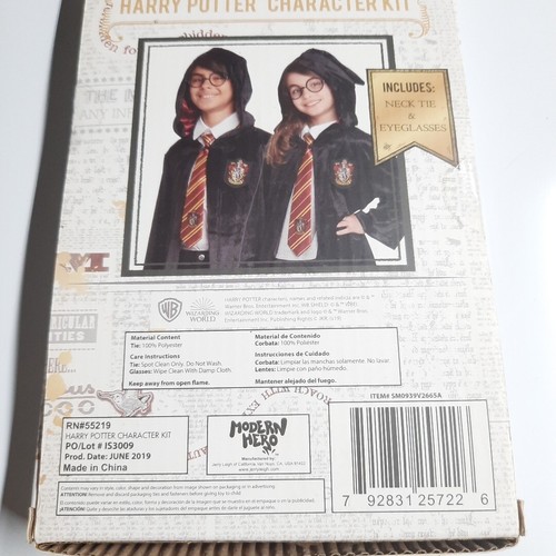 Harry Potter Character Kit: Gryffindor Neck Tie And Eyeglasses Show Your Spirit - Picture 6 of 8