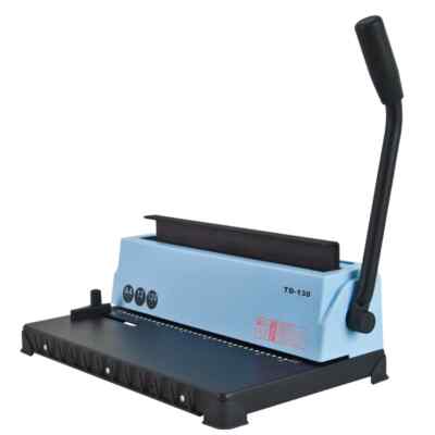 34 Square Hole Wire Binding Machine Small Machine Big Capacity Books Binding