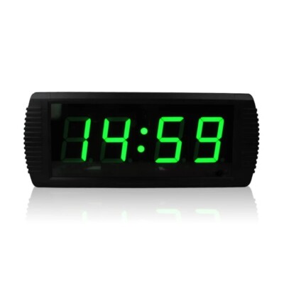 Hot 3 Inch Green Color Electronic Smart LED Gym Sport Fitness Countdown Clock