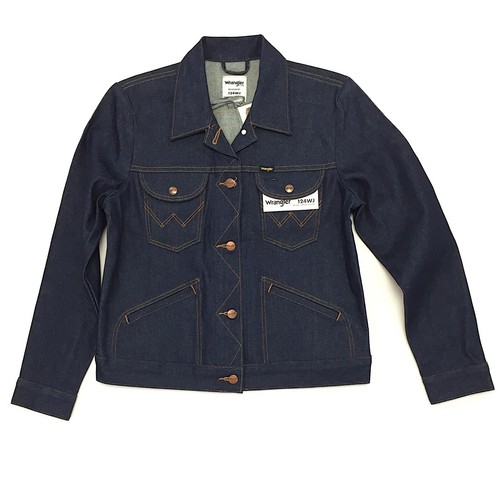 Western Jacket Rigid Blue Denim S M L 