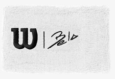 Wilson - WRA813304 - Bela Extra Wide Wristband II - Pack of 2 - White