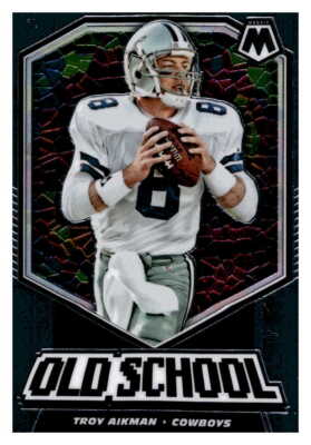 2020 Panini Mosaic Old School Troy Aikman  OS9