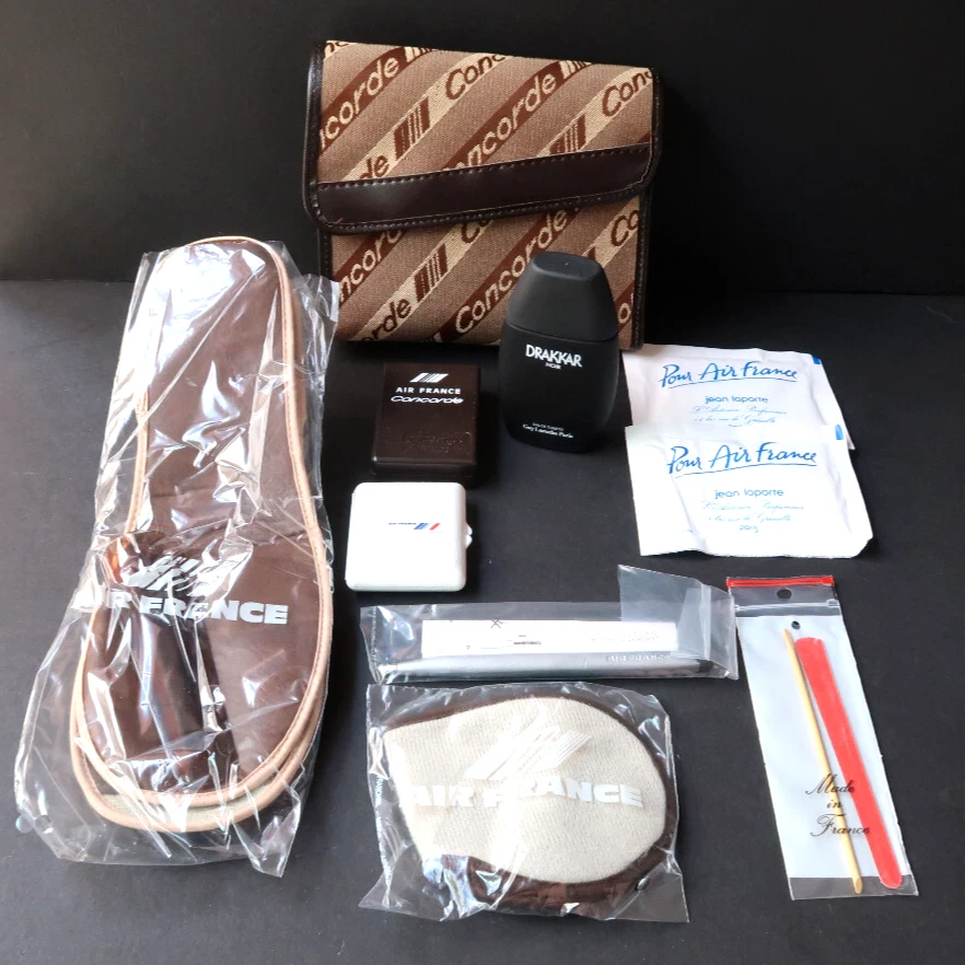 Kit De Confort Air France Classe Affaires - Neuf Sous Scellés - Fabriqué En France