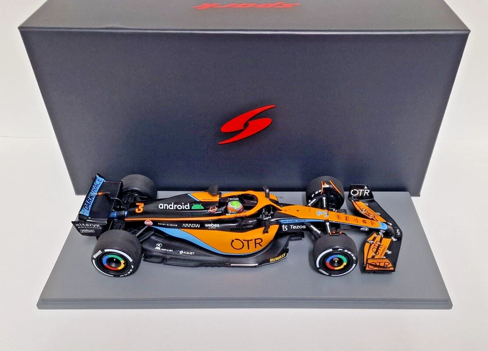 1:18 SPARK MODELLINO AUTO F1 MCLAREN MCL36 RICCIARDO AUSTRALIAN GP 2022 DIE CAST - Immagine 4 di 4