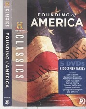 No Disc /Case ORIGINAL SLIPCOVER History Founding Of America 2010 DVD Cover 