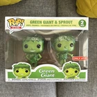Funko POP! Ad Icons: Green Giant & Sprout 2 Pack Target Exclusive Vaulted